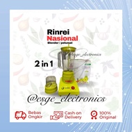 SET BLENDER MIYAKO NATIONAL NATSUPER BARU BAHAN KACA BLENDER JUS GELAS KACA BUMBU KERING KACA SET GE