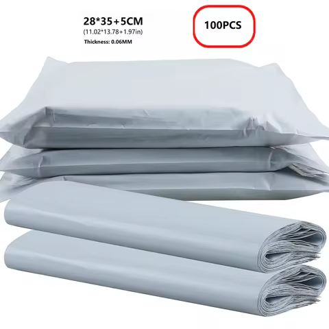 28x35cm Shipping Bags For Packaging Courier Bag Self Adhesive Seal White Mailing Bags Envelope Stora