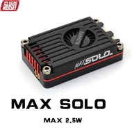 RUSH TANK MAX SOLO VTX 2.5W High Power VTX 48CH Video Transmitter with CNC shell for RC FPV Long Ran