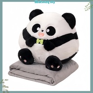Animals Plush Blanket Toys Cute Panda Piggy Cat Doll Soft Pillow Stuffed Animals Gift for Kids Toys