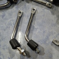 Universal motorcycle mirror legs (2 pieces) 8mm threaded legs