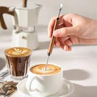 1/2 ชิ้น ปากกา Latte Art สุดหรู, ปากกา Latte Art ด้ามไม้โรสวูด, เครื่องมือ Latte Art แกะสลัก, ปากกา 
