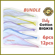 ∧ ◈ ↘ 12PCS /6PCS Bigkis Belly Binder for Newborn Baby / Baby Set 100% Cotton Bigkis (Novilla Shop)