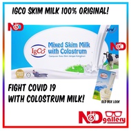 IgCo Natural Colostrum Skim Milk 15g x30 sachet Expired 2023/04 Ready stock 牛初乳 !