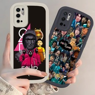 Z-14 Squid Game Soft Case for Xiaomi Redmi Note 10C 10A 10 Lite 10s Prime Pro Max