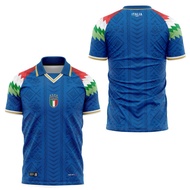 Nizesport - Jersey Gli Azzurri Fantasy Vintage Retro Casual Dryfit Cool Comfortable