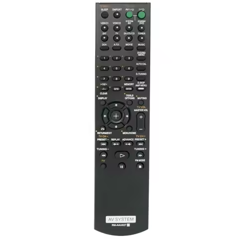 New RM-AAU027 Replaced Remote Control fit for Sony Receiver STR-KM5000 STR-KM5500 TA-KMSW500