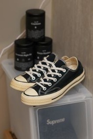 二手 CONVERSE 1970 低筒 162058C 黑色 22.5