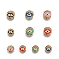 [1 Pcs] 8/10MM DIY Jewelry Handmade Jewelry Wear Matching Jewelry Original Jewelry Devil's Eye Devil
