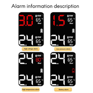 X8Wireless Motorcycle TPMS Tire Pressure Monitoring System Solar External Sensor Temperature Monitor