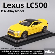 Lexus LX570 LS500H LM300H ES300 LC500 Alloy Car Models Toy Collectible Static Models for Children An