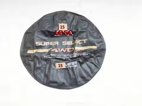 Spare Tire Cover Tyre Protective Cover 15" 16 "17'' Pollici In Pelle PVC For Pajero Montero V31W V32