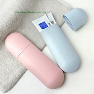 FSMY Large Toothbrush Tube Cover Case Cap Fashion Plastic Suitcase Holder Baggage Boarding Portable 