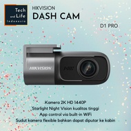 Hikvision Dashcam Car Front Cabin D1 PRO 2K 1440P HD Night Vision Parking Surveillance 24 Hours