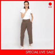 [CLEARANCE] Special Live C2 Yocela Brown Pants Wanita