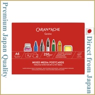 [Direct from Japan]Caran d'Ache Postcard Drawing Pad A6 12 pages H105×W148mm CD-0454-112