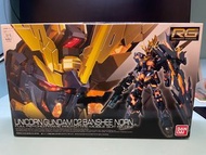 RG Unicorn Gundam 高達 模型