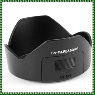 Black PH-RBA 52mm Lens Hood for SMCP-DA 18-55mm f/3.5-5.6 AL
