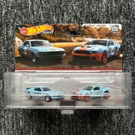 HOT WHEELS CAR CULTURE TWIN PACK 2014 Custom Mustang 1969 Ford Mustang Boss 302