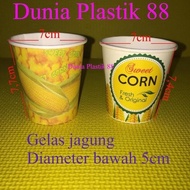 Jual 50PC 6 5oz Gelas kertas PAPER CUP jagung JASUKE pop sweet corn