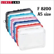 【LIHIT LAB.】Soeru Clear PVC A5 Pouch (F 8200)