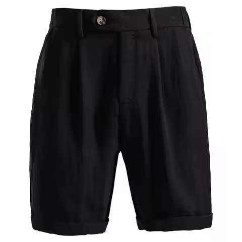 Cotton Short Men's Pants Summer New Style Business Casual Cotton Short Pants - Old Money Style Stret