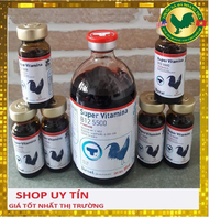 SUPER VITAMINA B12 5500 LỌ 10ML - TĂNG NƯỚC MÁU TĂNG BO GÀ ĐÁ