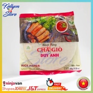 [Halal] Duy Anh  Rice Spring Paper Roll/ Banh Trang Cha Gio Duy Anh 22cm x 300g