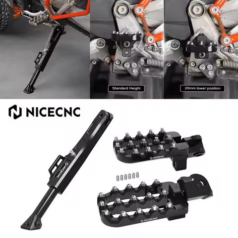 For Husqvarna 701 SM Enduro For KTM 690 SMC R Enduro R 16-24 GasGas 700 SM/ES Lower 20mm Footrest Fo