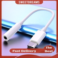 3.5mm to Type-C Adapter 10cm Type C to 3.5mm Aux Adapter Cable for Smart Phone
