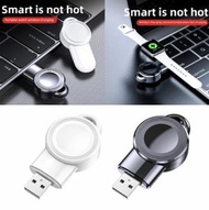 日本暢銷 - 白色 適用於蘋果手錶 磁力 iWatch手錶充電 USB 便攜式磁吸手錶無線充電器 迷你便攜 Apple Watch 隨身充電