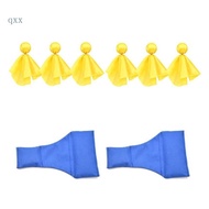 CH* 6pcs Tossing Flags with Bean Bag Party Accessories Referee Gear Referee Flags Challenge Flags Pe