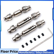 Metal Front Rear Drive Shaft for 1/16  B16 B36  6WD Truck RC Car Spare Parts