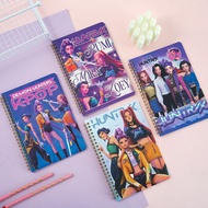 Anime Theme Study Notebook, A5 Spiral Bound Journal For Note Taking & Planning, Smooth Writing G3t4