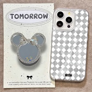 HP For oppo CASE Premiumhp Mirror Cute Anti-scratch Softcase Shockproof Case OPPOA15 A16 A17 a312020