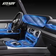 For Mercedes Benz G-Class W463 G350 G500 G63 2019-2023 Car Interior Center Console Transparent TPU P