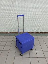 Foldable shopping Stroller 四輪360度摺疊買餸車手推車手拉車購物車（上水交收) 新淨可推可拉Trade at sheung shui  工具，家庭用品