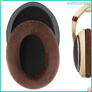 WU Breathable Earmuffs Flannel Earpads for HD598 CS HD599 Earphone Earpads Comfortable Earpads Ear C
