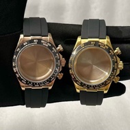 New Dayton Watch Case 39mm Suitable for VK63 Movement Rubber Strap Watch Modified Watch Case Accesso