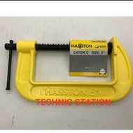 HASSTON PROHEX CLAMP C 5" CLAMP C CLAMP HEAVY DUTY C CLAMP