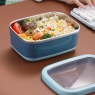 PARADEAO Fresh-Keeping Box, Sealed Rectangular Stainless Steel Lunchbox, Fall-resistant Large Capaci