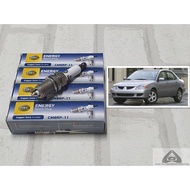 Spark Plug Mitsubishi New Lancer (2004-2012) Nickel Terminal Set Of 4 Heads: Hella CM8RP-11