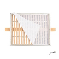 CMinYP Non-Stick Silicone Baking Mat Food Fruit Dehydrator Sheets Reusable Steamer Mesh Pad Oven Mat