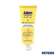 Aiken Ceramide Ultra Light & Tone-Up Sunscreen (25g)