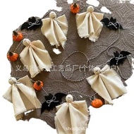 New Product Ghost Galan Halloween Ornaments Ghost Face Ghost Farmhouse Scene Layout Ghost Ornaments 