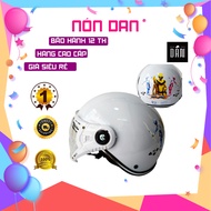 [HCM]mũ bảo hiểm trẻ em có kính càng dành cho bé trai bé gái ( hình siêu nhân công chúa doraemon )