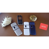 Nokia 6233 casing nokia front logo