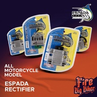 RECTIFIER ESPADA EGO NOUVO EX5 GT128 DEMAK VF3I RS150 Y15ZR RGV120 DINAMIK Y100 WAVE125 WAVE110 KRIS