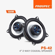 PROSPEC PS-42 | 4" 2-Way Coaxial Speaker 120W | PROSPEC Speaker Coaxial 4 Inch Speaker 2Way Coaxial 