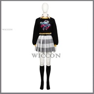 Anime Game Persona 5 The Phantom X Motoha Arai Cosplay Costume Hoodies JK Lattice Skirt Woman Sexy Kawaii Carnival Suit